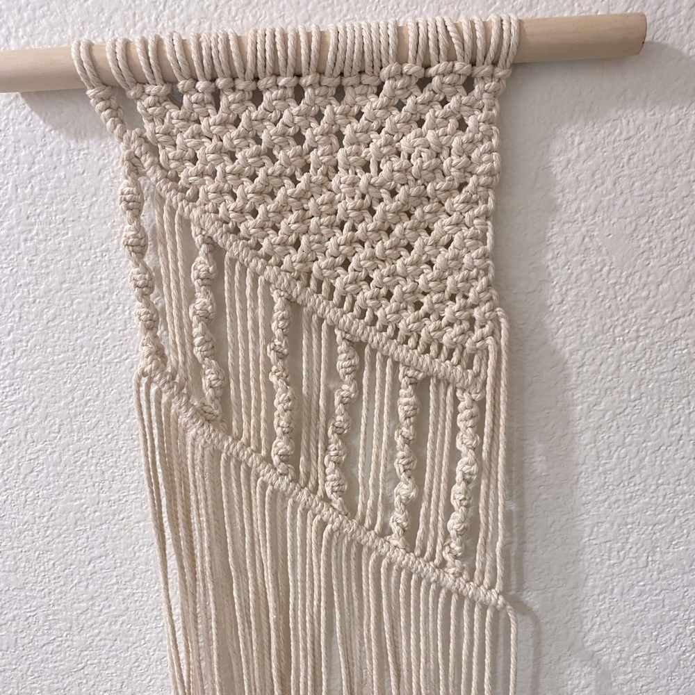 Macrame wall decor